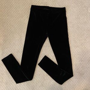 Crewcuts Black Velvet Leggings